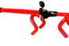 Imagen11 Traba Volante Seguridad Universal Doble Barra Premium Rojo
