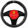 Imagen40 CUBRE VOLANTE NEGRO/GRIS MOMO