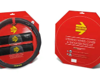 Imagen46 Cubre Volante Negro Rojo y Cubre Cinturon de Seguridad